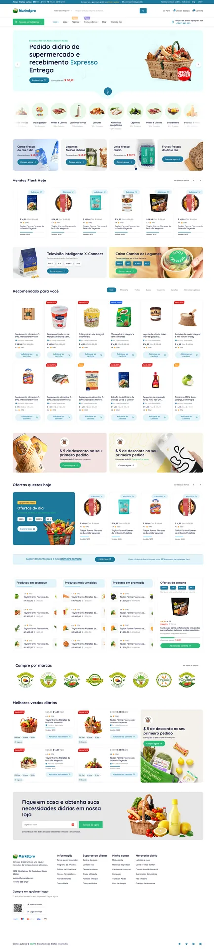 Mockup do projeto MARKETPRO